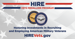 HIRE Vets Medallion Award